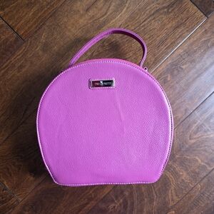 Pink Women's Crossbody Leather Bag